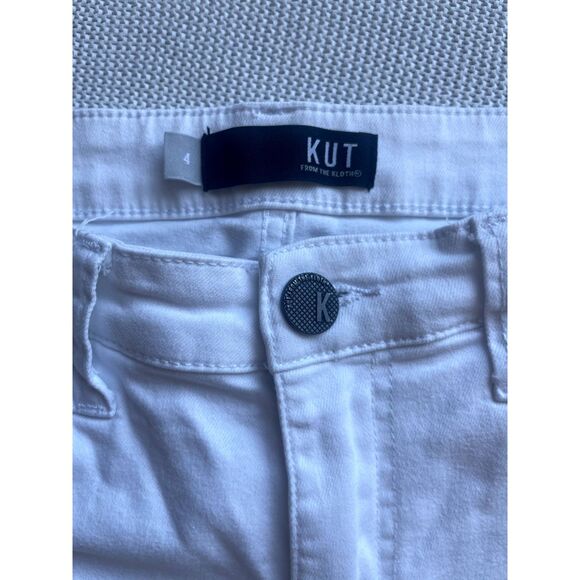 KUT From The Kloth Connie High Rise White Jean - Picture 4 of 6